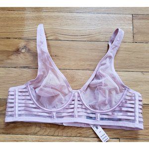 Victorias Secret Unlined Mesh Full Coverage Bra